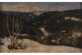 BURGERS Felix Bergige Winterlandschaft BURGERS Felix Bergige Winterlandschaft