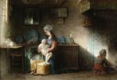 BURGERS Hendricus Jacobus Junge Mutter Mit Ihren Kindern In
Der Stube. BURGERS Hendricus Jacobus Junge Mutter Mit Ihren Kindern In
Der Stube.
