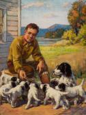 BURGESS JOE Teaching The Pups BURGESS JOE Teaching The Pups