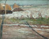 BURGHARDT Rezso Snowy Field BURGHARDT Rezso Snowy Field