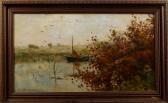 BURGHOORN YES River Scene BURGHOORN YES River Scene