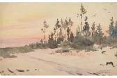 BURKHARDT Fedor Karlovich Landschaft BURKHARDT Fedor Karlovich Landschaft