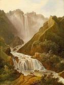 BURKLI LEOPOLD Waterfalls At Tivoli BURKLI LEOPOLD Waterfalls At Tivoli
