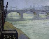 BURLEY David William Thames Scene BURLEY David William Thames Scene
