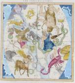 BURRITT Elijah Hinsdale Atlas Of The Heavens: Six Plates BURRITT Elijah Hinsdale Atlas Of The Heavens: Six Plates