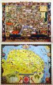 BURROWS GORDON Lot De 2 Affiches BURROWS GORDON Lot De 2 Affiches