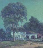 BURTON Arthur Gibbes August Night BURTON Arthur Gibbes August Night