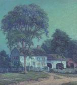 BURTON Arthur Gibbes August Night BURTON Arthur Gibbes August Night