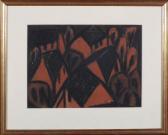BURTON Charles Abstract Composition BURTON Charles Abstract Composition