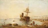 BURTON G. Segelboote Und Fischeran Der Küste Von Dover BURTON G. Segelboote Und Fischeran Der Küste Von Dover