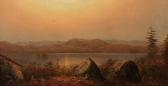 BUSH Norton Landscape With Lake BUSH Norton Landscape With Lake