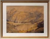 BUSSE-DOLAU Wilhelm Blick Auf Den Seealpsee Mit Umliegenden Bergen BUSSE-DOLAU Wilhelm Blick Auf Den Seealpsee Mit Umliegenden Bergen