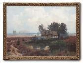 BUSSE Hans Märkische Landschaft Bei Leipzig BUSSE Hans Märkische Landschaft Bei Leipzig