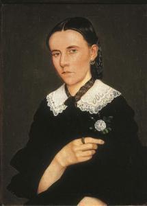 Resultado de imagen para hermenegildo bustos retrato de mujer