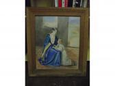 BUTLER Alice Tthe Virgin And Her Son Kneeling At Her Knee BUTLER Alice Tthe Virgin And Her Son Kneeling At Her Knee