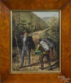 BUTLER Geo. Two Men On A Mountain Trail BUTLER Geo. Two Men On A Mountain Trail
