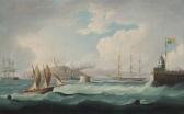 BUTTERSWORTH Thomas The Arrival Of H.m. King George Iv In The Firth Of Forth, BUTTERSWORTH Thomas The Arrival Of H.m. King George Iv In The Firth Of Forth,