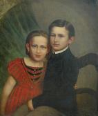 C. AXMANN Portret Dzieci C. AXMANN Portret Dzieci