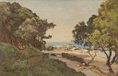 CABIE Louis Alexandre "île De Noirmoutiers": Sommerfrische Am Strand Mit Blick Auf Das Meer CABIE Louis Alexandre "île De Noirmoutiers": Sommerfrische Am Strand Mit Blick Auf Das Meer