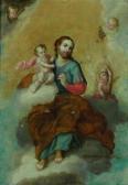 CABRERA Miguel Saint-joseph Portant L'enfant Jésus CABRERA Miguel Saint-joseph Portant L'enfant Jésus