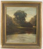 CACHOUD Francois Charles Landscape With Cottage CACHOUD Francois Charles Landscape With Cottage