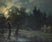 CACHOUD Francois Charles Paysage Nocturne CACHOUD Francois Charles Paysage Nocturne