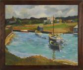 CAHOON Q.R. Coastal Inlet, Likely On Cape Cod CAHOON Q.R. Coastal Inlet, Likely On Cape Cod