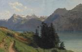 CALAME Alexandre Lac Des Quatre-cantons Et Urirotstock CALAME Alexandre Lac Des Quatre-cantons Et Urirotstock