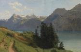CALAME Alexandre Lac Des Quatre-cantons Et Urirotstock CALAME Alexandre Lac Des Quatre-cantons Et Urirotstock