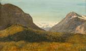 CALAME Alexandre Paysage De Montagne CALAME Alexandre Paysage De Montagne
