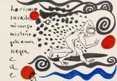 CALDER Alexander Los Oscuro Invade CALDER Alexander Los Oscuro Invade