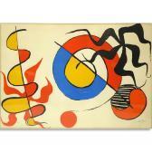 CALDER Alexander Spirale Et Poulee CALDER Alexander Spirale Et Poulee