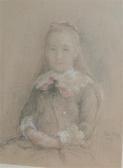 CALS Adolphe Felix Portrait Of Fanny Goulliart CALS Adolphe Felix Portrait Of Fanny Goulliart