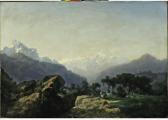 CAMINO Giuseppe "paesaggio Montano" 1860 Circa CAMINO Giuseppe "paesaggio Montano" 1860 Circa