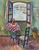 CAMOIN Charles Saint-tropez, Fenêtre De L'atelier CAMOIN Charles Saint-tropez, Fenêtre De L'atelier