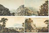 CAMPBELL John Henry Four Views Of Bray And The Sugarloaf, County Wicklow, Circa 1820 CAMPBELL John Henry Four Views Of Bray And The Sugarloaf, County Wicklow, Circa 1820