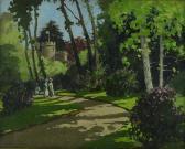 CAMPBELL Thomas, Tom A Walk In Castle Grounds CAMPBELL Thomas, Tom A Walk In Castle Grounds
