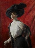 CAMPRIANI Alceste Ritratto Di Adelina Campriani, Figlia Dell'artista CAMPRIANI Alceste Ritratto Di Adelina Campriani, Figlia Dell'artista