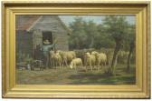 CANDEL Willem Philippus Schafherde Am Schober CANDEL Willem Philippus Schafherde Am Schober
