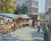 CARBONELL Y SELVA Miguel “dia De Mercado, El Vendrell, Tarragona” CARBONELL Y SELVA Miguel “dia De Mercado, El Vendrell, Tarragona”