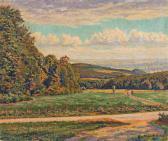CARIOT Gustave Paysage De Campagne CARIOT Gustave Paysage De Campagne