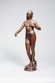 CARLES Jean Antonin A Bronze Of 'la Jeunesse' CARLES Jean Antonin A Bronze Of 'la Jeunesse'
