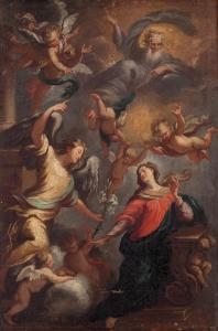 Giovanni Andrea Carlone Il Genovese - Annunciazione