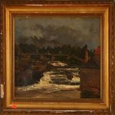 CARMIENCKE Johan Hermann Vandfald Ved 'stora-möllan' I Skaane CARMIENCKE Johan Hermann Vandfald Ved 'stora-möllan' I Skaane