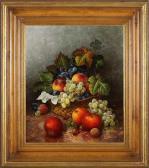 CARO de Werner Herbstliches Obststillleben Auf Marmortisch CARO de Werner Herbstliches Obststillleben Auf Marmortisch