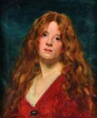 CAROLUS-DURAN Charles Emile Portrait De Femme Rousse CAROLUS-DURAN Charles Emile Portrait De Femme Rousse