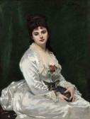 CAROLUS-DURAN Charles Emile Portrait De Madame Henry Fouquier CAROLUS-DURAN Charles Emile Portrait De Madame Henry Fouquier