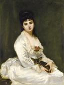 CAROLUS-DURAN Charles Emile Portrait De Madame Henry Fouquier CAROLUS-DURAN Charles Emile Portrait De Madame Henry Fouquier