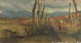 CAROSI Alberto Landscape With Shepherd Is Raw CAROSI Alberto Landscape With Shepherd Is Raw
