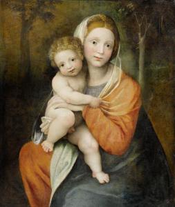 Giovanni Francesco Caroto - Madonna And Child